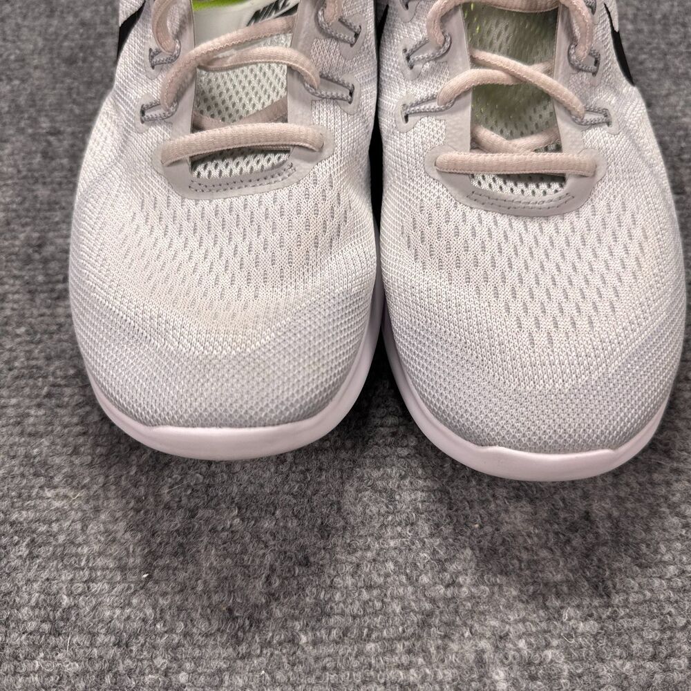 Nike Free RN 2017 Womens Size 8.5 White Black Athletic Running Shoes Sneakers - Picture 5 of 13